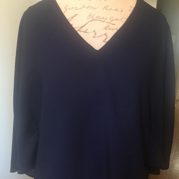Gorgeous Midnight/Navy Blue Jealous tomato top EUC - Picture 5 of 8